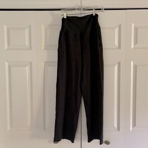 Lululemon wide leg pants. High waist, flowing legs